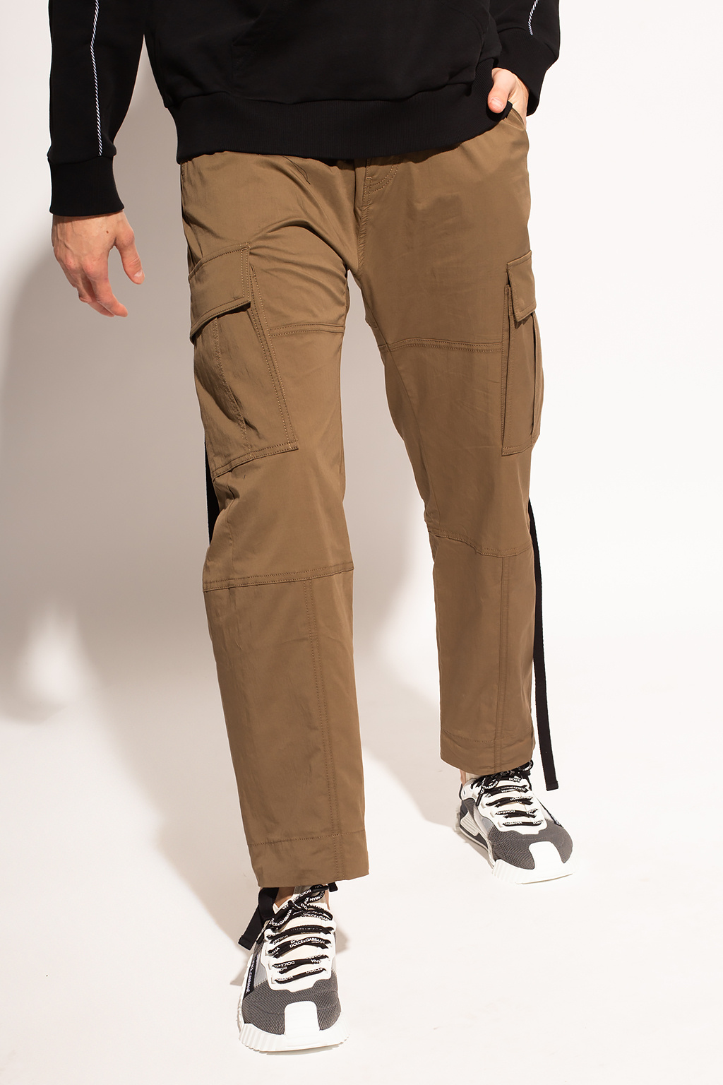 Marcelo Burlon Trousers with numerous pockets